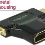 DeLock Μετατροπέας micro HDMI / mini HDMI male σε HDMI female 1τμχ 65666