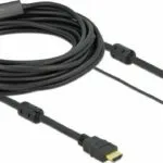 DeLock 4K 30Hz Cable DisplayPort male - HDMI male 7m Μαύρο (85967)