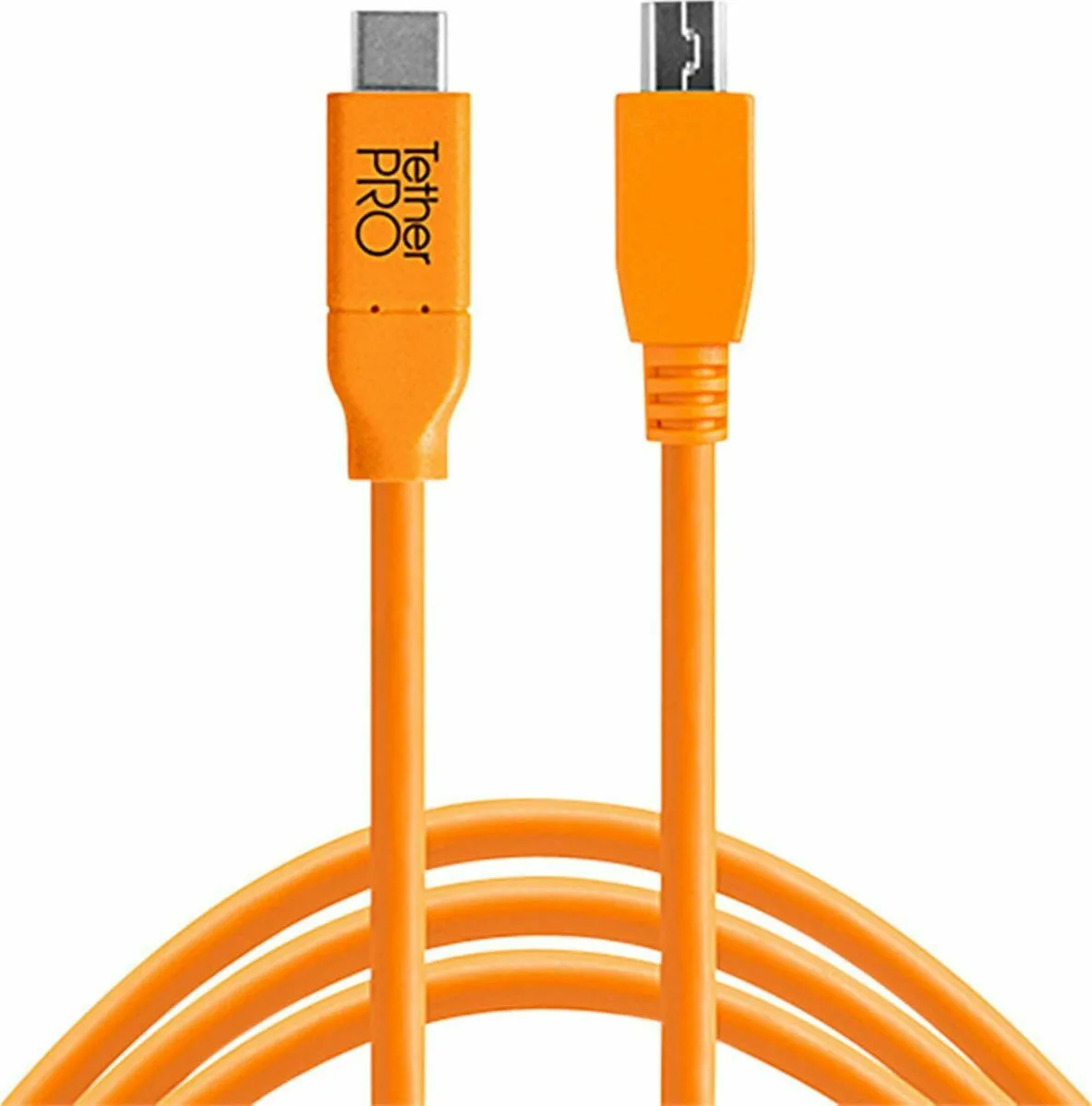 Tether Tools TetherPro USB 2.0 Cable USB-C male - mini USB-B Πορτοκαλί 4.60m CUC2415-ORG - Image 1