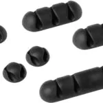 Durable Cavoline Clip Mix Clips Οργάνωσης Καλωδίων 7τμχ Μαύρο