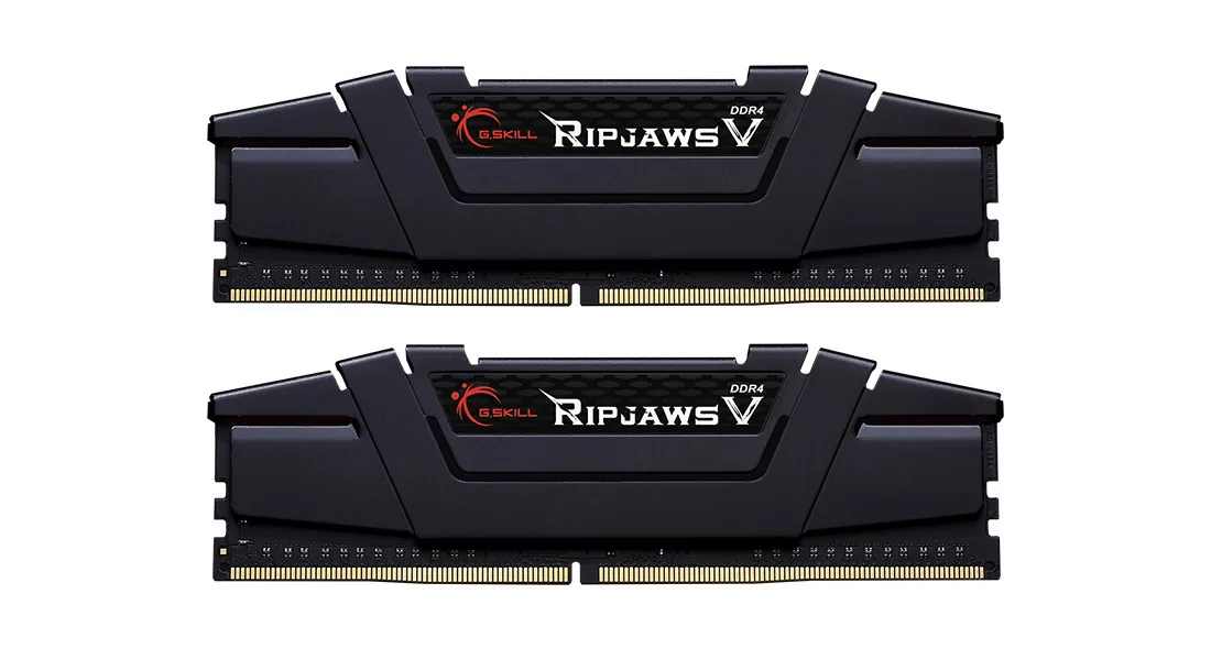 G.Skill Ripjaws V DDR4 64GB RAM με 2x32GB Modules και Ταχύτητα 4000 για Desktop F4-4000C18D-64GVK - Image 1
