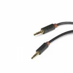 SBS Καλώδιο Ήχου 3.5mm male - 3.5mm male Μαύρο 1.5m με Επίχρυσους Ακροδέκτες TECABLE35KR