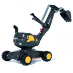 Παιδικός Εκσκαφέας Volvo Rolly Digger Ποδοκίνητος με Πετάλι Μαύρος για 3+ Ετών 421152