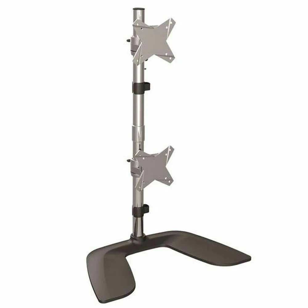 20220203170328_startech_epitrapezia_vasi_gia_2_othones_eos_13_me_vrachiona_asimi_armduovs.jpeg StarTech Επιτραπέζια Βάση για 2 Οθόνες έως 13" με Βραχίονα Ασημί (S55058488) - Image 1
