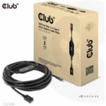 Club3D USB 3.2 Cable USB-C male - USB-A female Μαύρο 10m CAC-1538