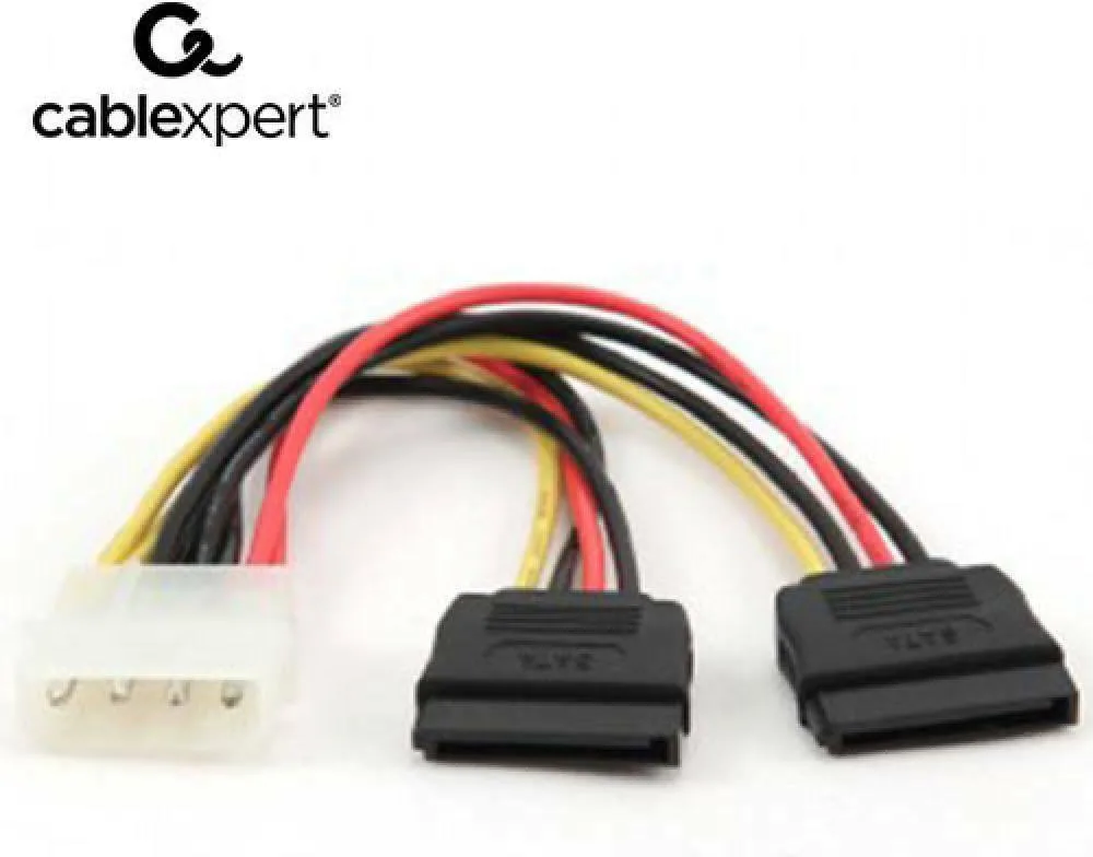 20220221162246_cablexpert_4_pin_molex_male_15_pin_sata_male_cable_0_3m_mayro_cc_sata_psy_0_3m.jpeg Cablexpert 4-Pin Molex - 15-Pin Sata Cable 0.3m Πολύχρωμο CC-SATA-PSY-0.3M - Image 1