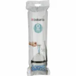 Brabantia Σακούλες Απορριμάτων Χωρητικότητας 30lt με Κορδόνι Type O 300349 20τμχ Λευκές