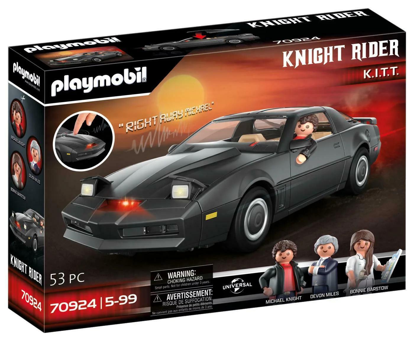 20220509090632_playmobil_knight_rider_k_i_t_t_gia_5_eton.jpeg Playmobil Knight Rider K.I.T.T για 5-99 ετών 70924 - Image 1