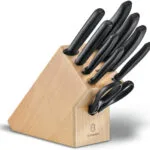 Victorinox Σετ Ανοξείδωτων Εργαλείων Μαγειρικής με Βάση Μαύρο Swiss Classic 6.7193.9