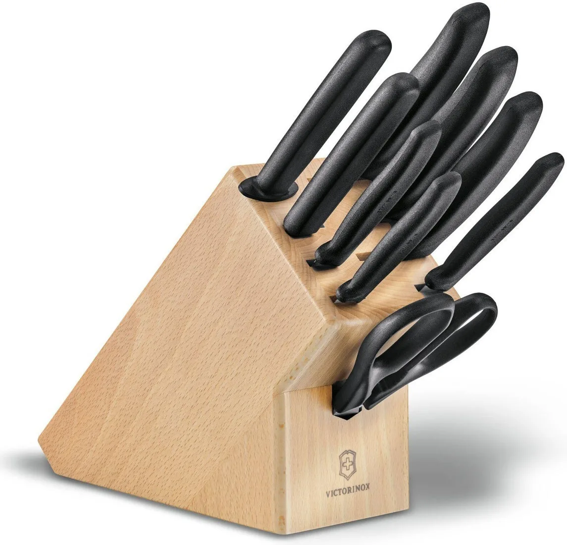 Victorinox Σετ Ανοξείδωτων Εργαλείων Μαγειρικής με Βάση Μαύρο Swiss Classic 6.7193.9 - Image 1