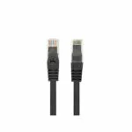 Lanberg U/UTP Cat.6 (Gigabit) Καλώδιο Δικτύου Ethernet 3m Μαύρο PCU6-10CU-0300-BK