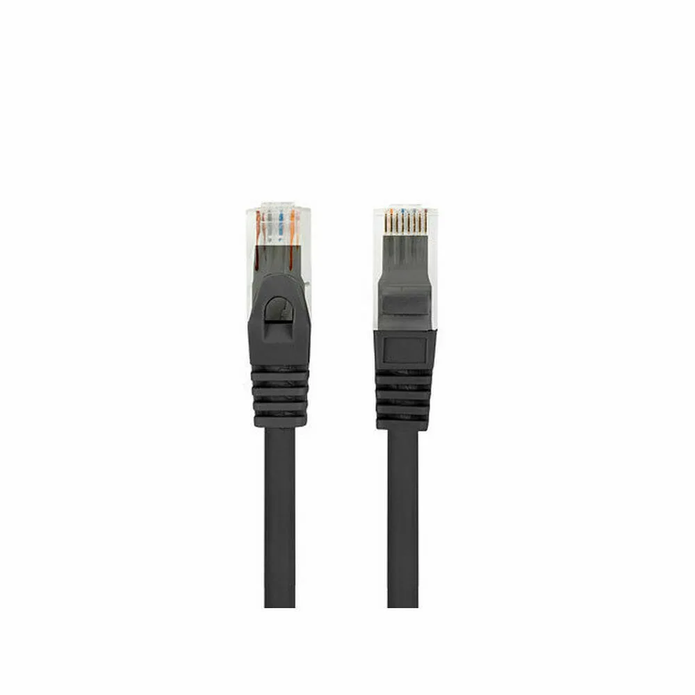 Lanberg U/UTP Cat.6 (Gigabit) Καλώδιο Δικτύου Ethernet 3m Μαύρο PCU6-10CU-0300-BK - Image 1