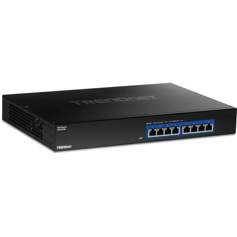 20220816135131_trendnet_teg_s708_unmanaged_l2_switch_me_8_thyres_gigabit_10gbps_ethernet.jpeg Trendnet TEG-S708 Unmanaged L2 Switch με 8 Θύρες Gigabit (10Gbps) Ethernet - Image 1