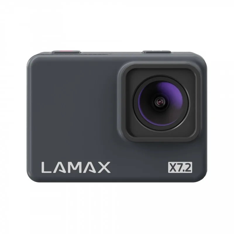 Lamax X7.2 128GB Action Camera 4K Ultra HD Υποβρύχια (με Θήκη) με Οθόνη 2" και Wi-Fi Μαύρη - Image 1