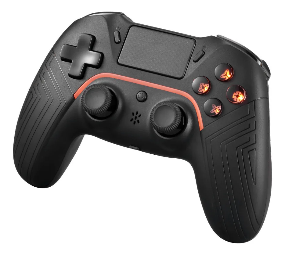 20221006103204_deltaco_asyrmato_gamepad_gia_ps4_mayro.jpeg Deltaco GAM-139 Ασύρματο Gamepad για PS4 Μαύρο - Image 1