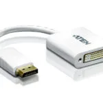 Aten Μετατροπέας DisplayPort male σε DVI-I female Λευκό 1τμχ VC965-AT