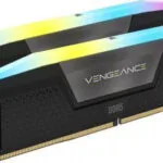 Corsair Vengeance RGB DDR5 32GB RAM με 2x16GB Modules και Ταχύτητα 5600 για Desktop CMH32GX5M2B5600C40K