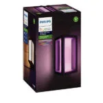Philips Impress Επιτοίχια Εξωτερική Πλαφονιέρα LED IP44 8W με Ψυχρό Λευκό Φως 24x14x12εκ. 1742930P7