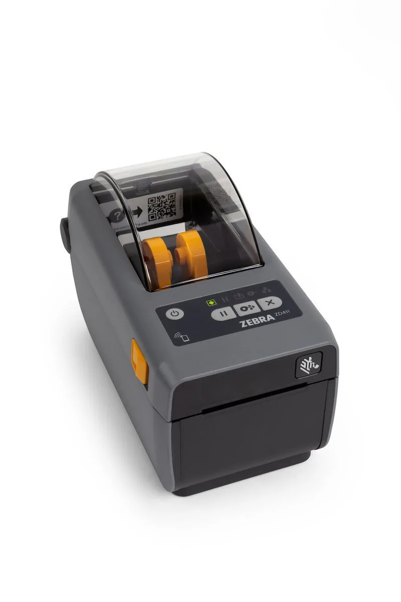 Zebra ZD411 Εκτυπωτής Ετικετών Απευθείας Μεταφοράς USB, Bluetooth, Ethernet 300 dpi ZD4A023-D0EE00EZ - Image 1