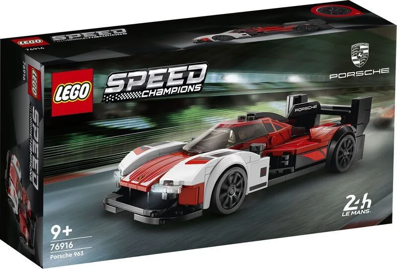 20230301110851_lego_speed_champions_porsche_963_gia_9_eton_76916.jpeg LEGO Speed Champions Porsche 963 για 9+ Ετών 209τμχ 76916 - Image 1