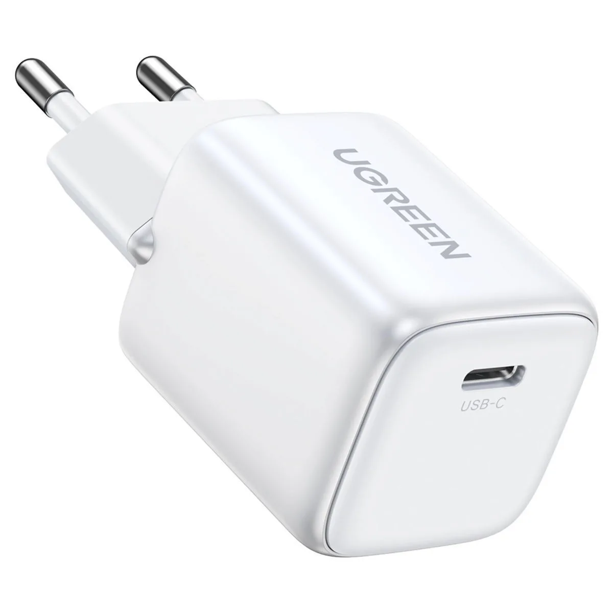 20230324122643_ugreen_fortistis_choris_kalodio_me_thyra_usb_c_20w_power_delivery_leykos_nexode_mini.jpeg Ugreen Φορτιστής Χωρίς Καλώδιο GaN με Θύρα USB-C 20W Power Delivery Λευκός (Nexode Mini) - Image 1