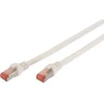 Digitus S/FTP Cat.6 (Gigabit) Καλώδιο Δικτύου Ethernet 0.5m Λευκό DK-1644-005/WH