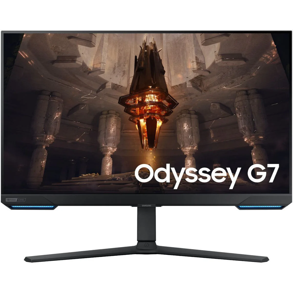 20230413101727_samsung_odyssey_g7_ips_hdr_gaming_monitor_28_4k_3840by2160_144hz_me_chrono_apokrisis_1ms_gtg.jpeg Samsung Odyssey G7 IPS HDR Gaming Monitor 28" 4K 3840x2160 144Hz με Χρόνο Απόκρισης 1ms GTG - Image 1