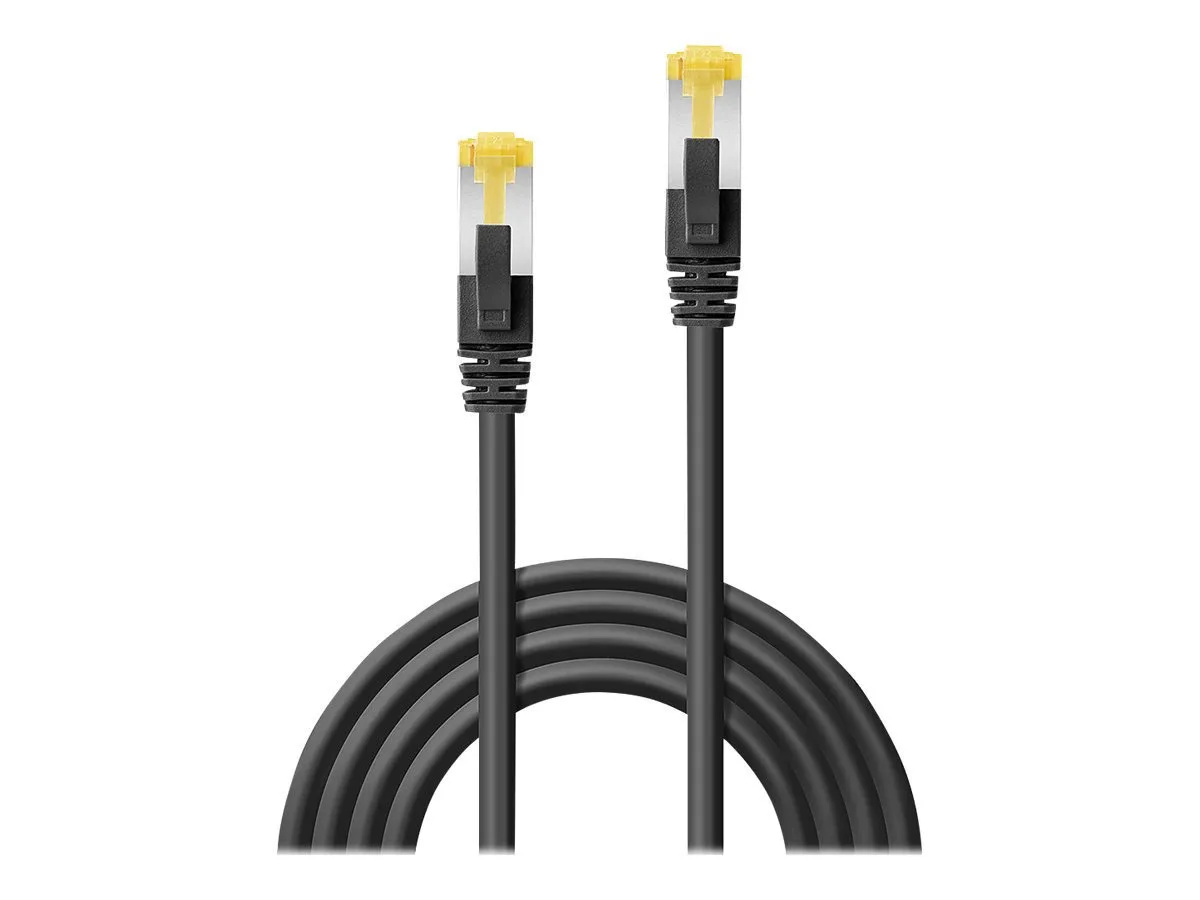 Lindy S/FTP Cat.6a (Gigabit) Καλώδιο Δικτύου Ethernet 3m Μαύρο 47310 - Image 1