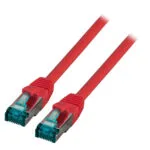 EFB S/FTP Cat.6a (Gigabit) Καλώδιο Δικτύου Ethernet 7.5m Κόκκινο MK6001.7,5R