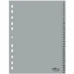Durable Πλαστικό Ευρετήριο για Έγγραφα A4 με Τρύπες