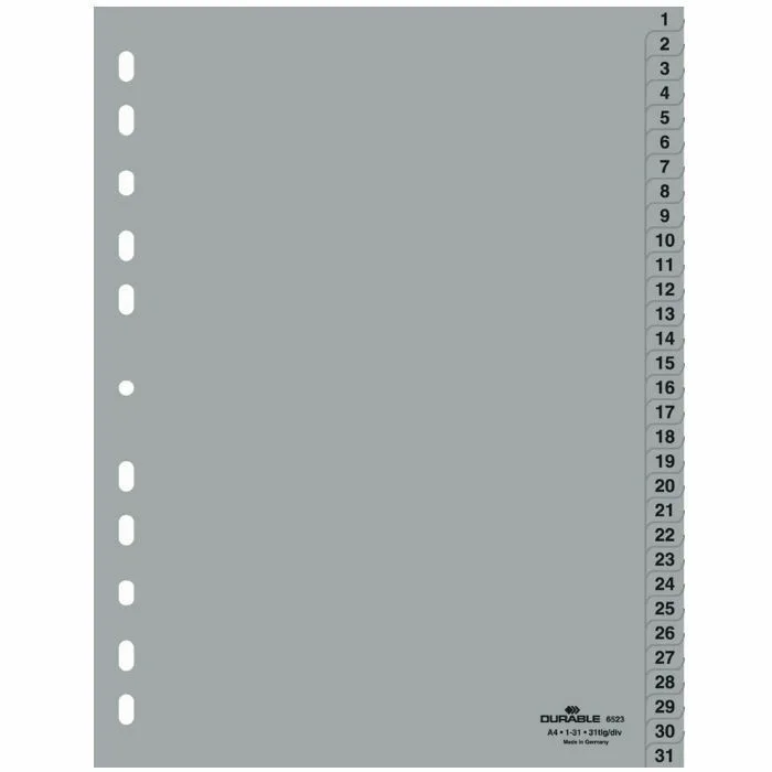 20230711094150_durable_plastiko_eyretirio_gia_egrafa_a4_me_trypes.jpeg Durable Πλαστικό Ευρετήριο για Έγγραφα A4 με Τρύπες - Image 1