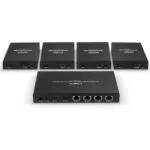 Lindy 4 Port Cat.6 HDMI 4K60 Extender HDMI Splitter 38262