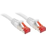 Lindy S/FTP Cat.6 (Gigabit) Καλώδιο Δικτύου Ethernet 1.5m Λευκό 47793