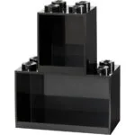 Παιδική Ραφιέρα Stone Shelf Set Τοίχου Μαύρη 21.1x21.1x31.8εκ. 41171733