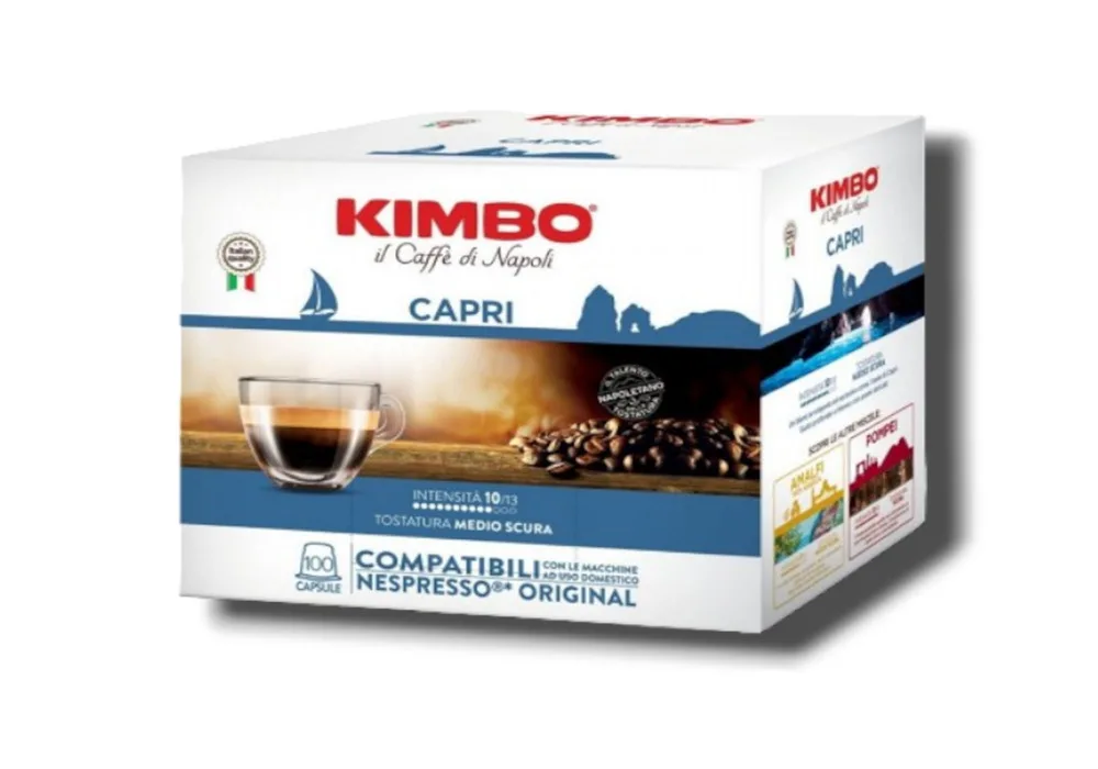 20231012094012_kimbo_kapsoules_espresso_capri_symvates_me_michani_nespresso_100caps.jpeg Kimbo Κάψουλες Espresso Capri Συμβατές με Μηχανή Nespresso 100caps - Image 1