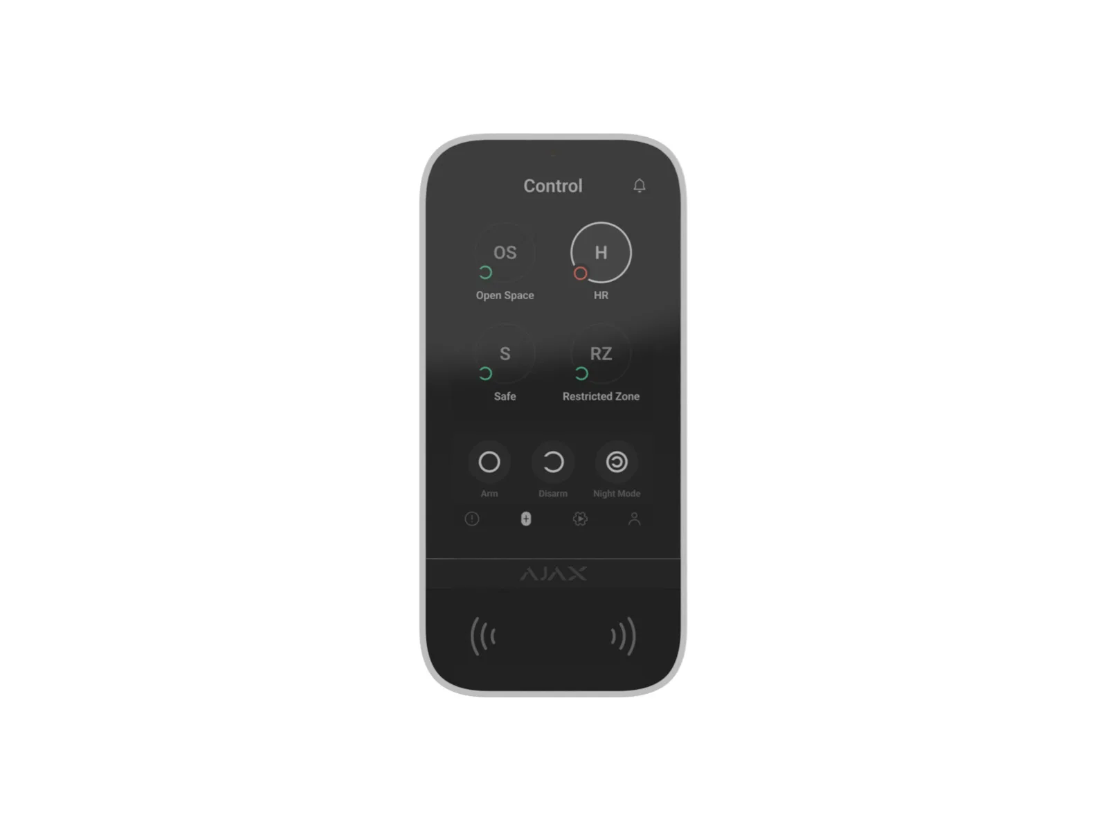 20231019160555_528d70c2.jpeg Ajax Systems Keypad Touchscreen Πληκτρολόγιο Συναγερμού Αφής σε Λευκό Χρώμα 58455.148.WH1 - Image 1