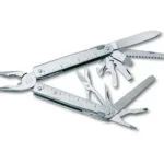 Victorinox Swisstool X Πολυεργαλείο με Μηχανισμό Κλειδώματος Πολύχρωμο σε Δερμάτινη Θήκη 3.0327.L