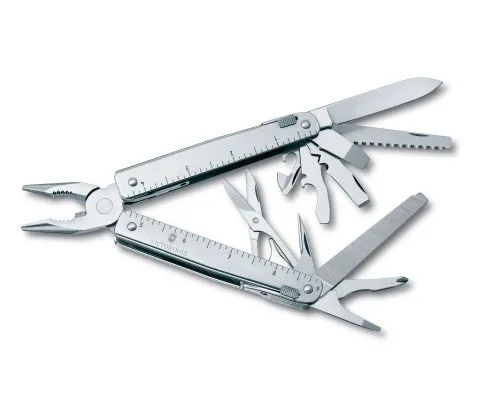 20240123143804_victorinox_swisstool_x_polyergaleio_3_0327_l.jpeg Victorinox Swisstool X Πολυεργαλείο με Μηχανισμό Κλειδώματος Πολύχρωμο σε Δερμάτινη Θήκη 3.0327.L - Image 1