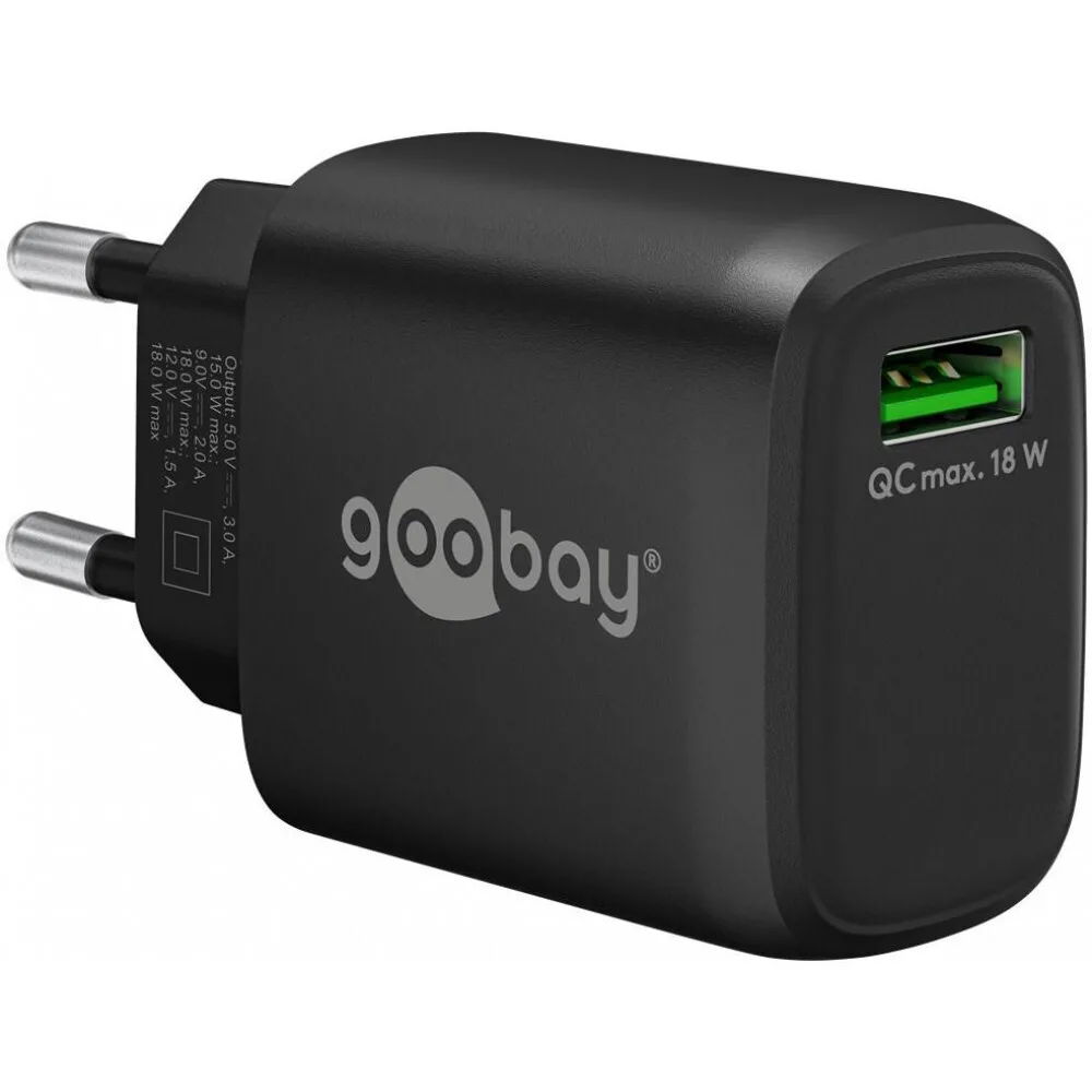 20240129103549_goobay_fortistis_choris_kalodio_me_thyra_usb_a_18w_quick_charge_3_0_mayros_61671.jpeg Goobay Φορτιστής Χωρίς Καλώδιο με Θύρα USB-A 18W Quick Charge 3.0 Μαύρος (61671) - Image 1
