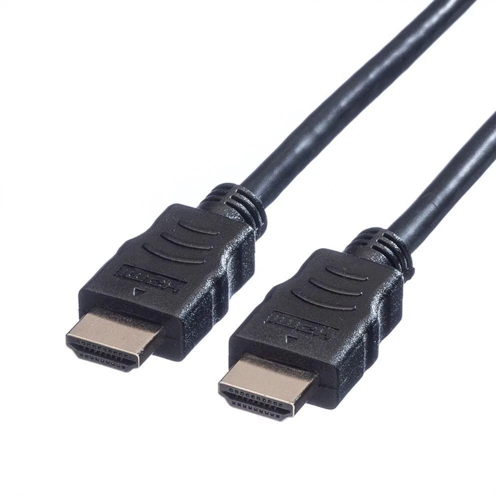 Value HDMI 1.4 High Speed 1080p 120Hz Cable HDMI male - HDMI male 1.5m Μαύρο 11.99.5531 - Image 1