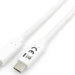 Equip USB 2.0 Cable USB-C male - USB-C Λευκό 1m 128361