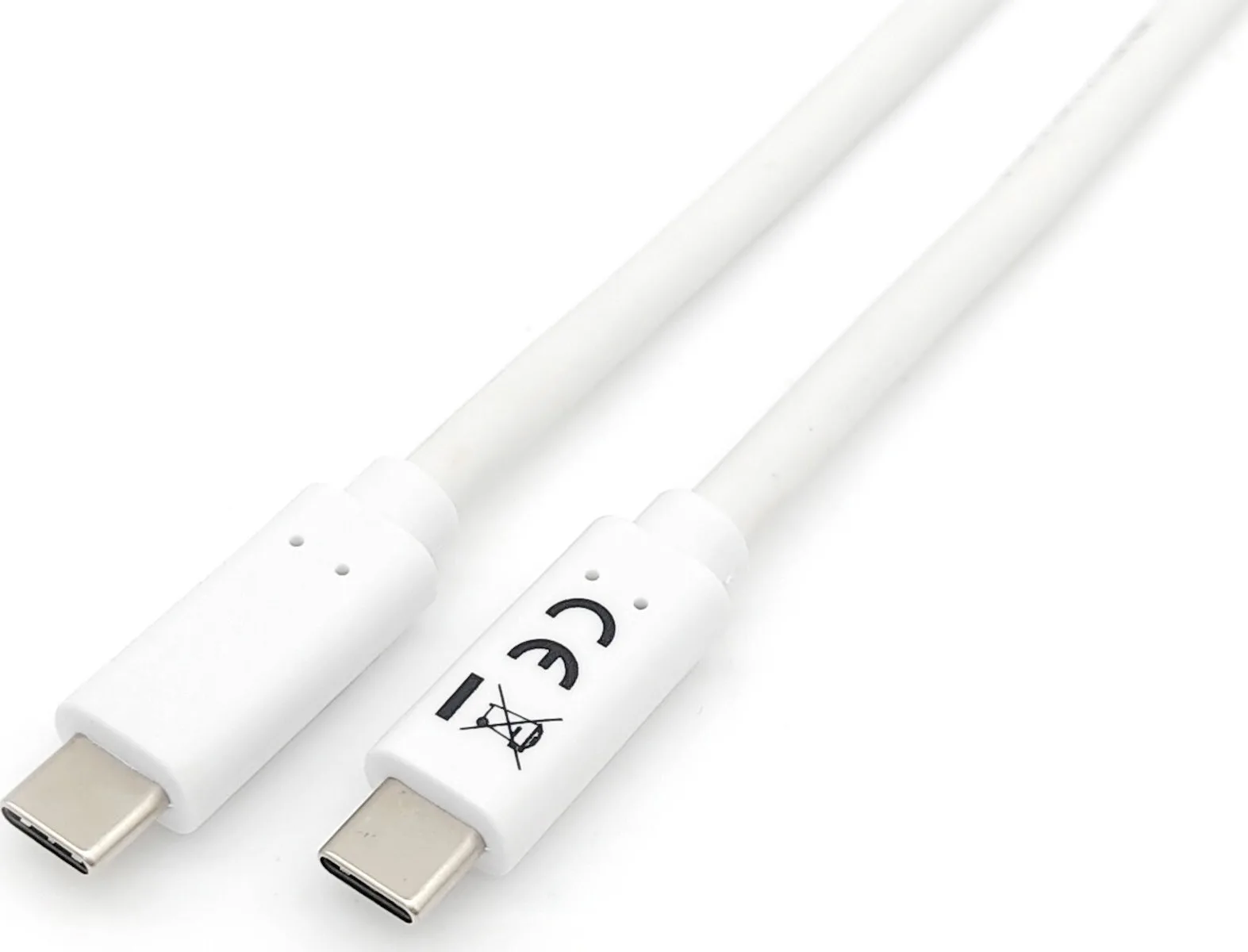 20240130155812_equip_usb_2_0_cable_usb_c_male_usb_c_leyko_1m_128361.jpeg Equip USB 2.0 Cable USB-C male - USB-C Λευκό 1m 128361 - Image 1