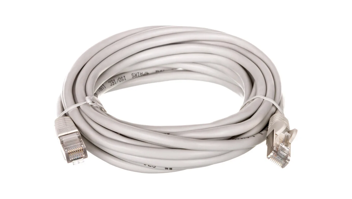 Goobay SF/UTP Cat.5e (Gigabit) Καλώδιο Δικτύου Ethernet 5m Γκρι 50147 - Image 1