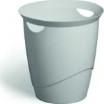 Durable Πλαστικό Καλάθι Αχρήστων 16lt Γκρι 33x31.5x31.5cm 776010