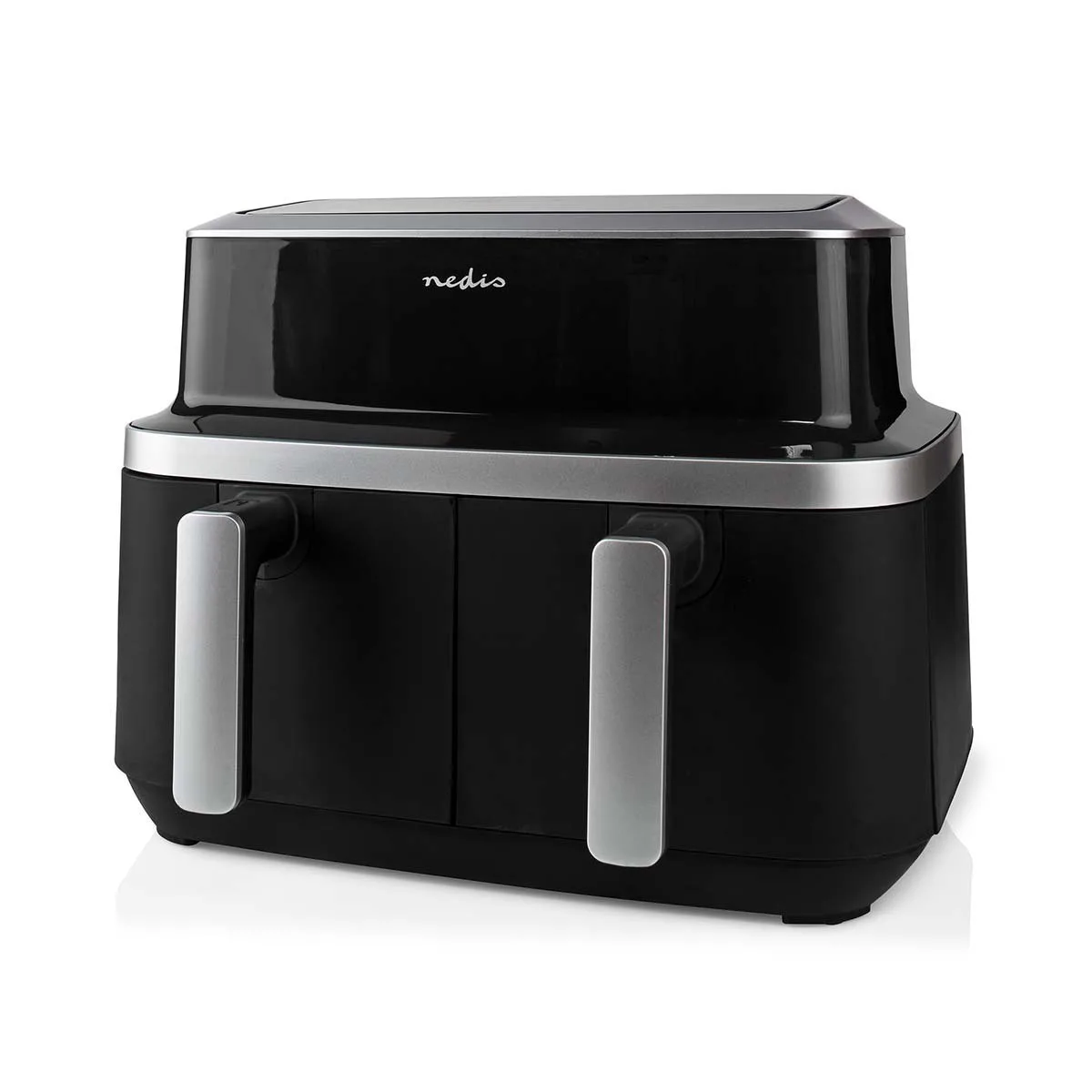 Nedis Air Fryer με Wi-Fi & Διπλό Αποσπώμενο Κάδο 8.4lt Μαύρο KAAF320BK - Image 1