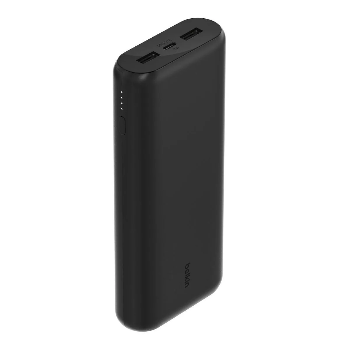 Belkin BoostCharge Power Bank 20000mAh 20W με 2 Θύρες USB-A και Θύρα USB-C Power Delivery Μαύρο - Image 1