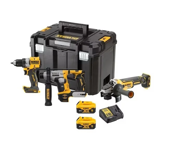 20240301152847_dewalt_dck355p2t_set_goniakos_trochos_drapanokatsavido_katsavidi_pistoleto_brushless_18v_me_2_mpataries_5ah.jpeg Dewalt DCK355P2T Σετ Γωνιακός Τροχός, Δραπανοκατσάβιδο & Σκαπτικό Brushless 18V με 2 Μπαταρίες 5Ah και Θήκη - Image 1