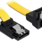 DeLock 7-Pin SATA III - 7-Pin SATA III Cable 30cm Κίτρινο (82820)