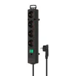 Brennenstuhl Πολύπριζο 4 Θέσεων με USB-A, Διακόπτη και Καλώδιο 2m 1153100100