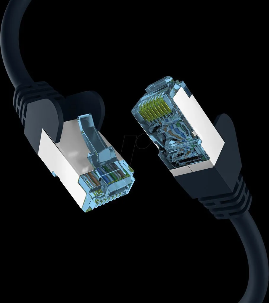 EFB U/UTP Cat.7 (10Gbps) Καλώδιο Δικτύου Ethernet 20m Μαύρο EC020200158 - Image 1